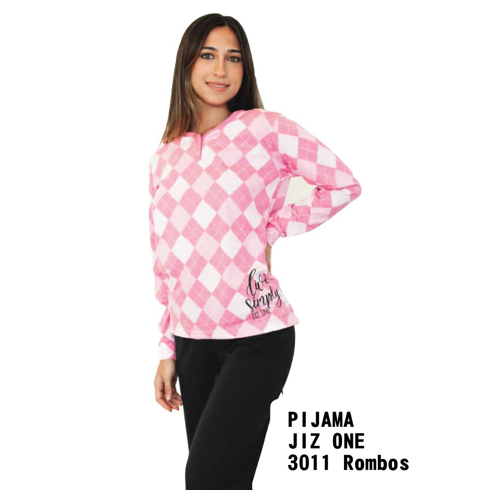 Pijama Jiz One 3011 Rombos