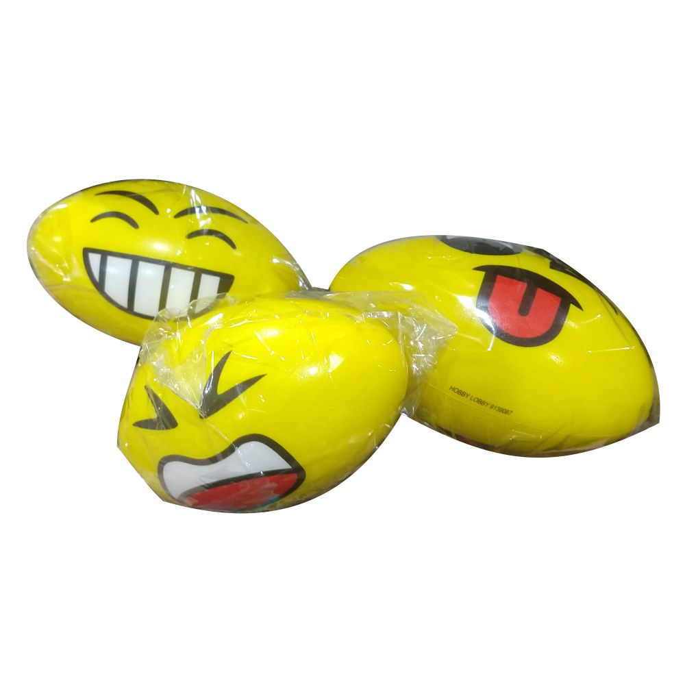 Pelota Bounce Ball Emojis Ovalada 63158