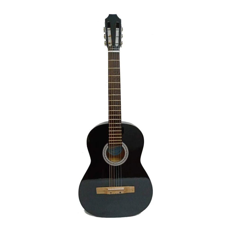 Guitarra Clasica Negra Standart Hernandez H-008B