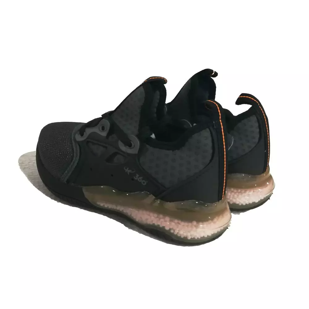 Zapatilla Kidy Art. 85670440020 Negro-Naranja-Neon