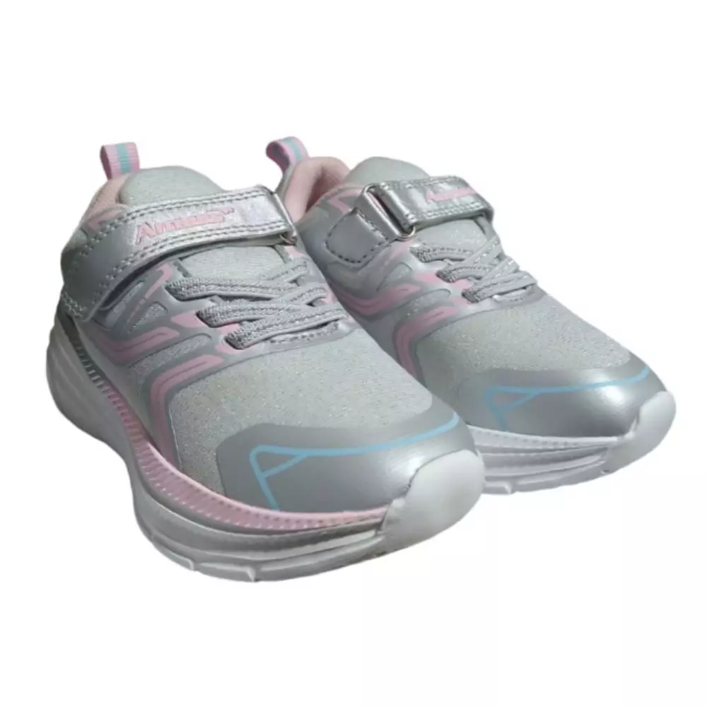 Zapatilla Amass Ju-113 Gris/Rosa