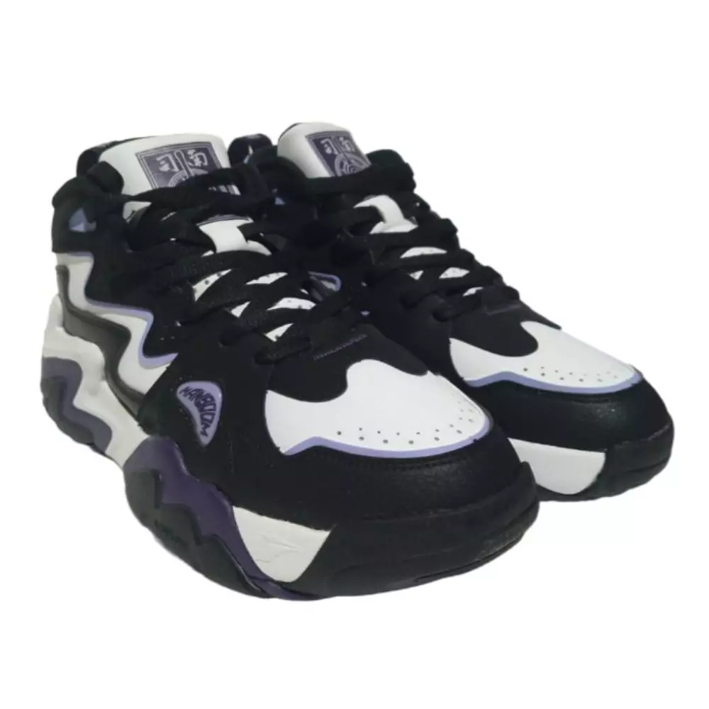 Zapatilla 361 MANBOOM Blanca/Lila/Negro