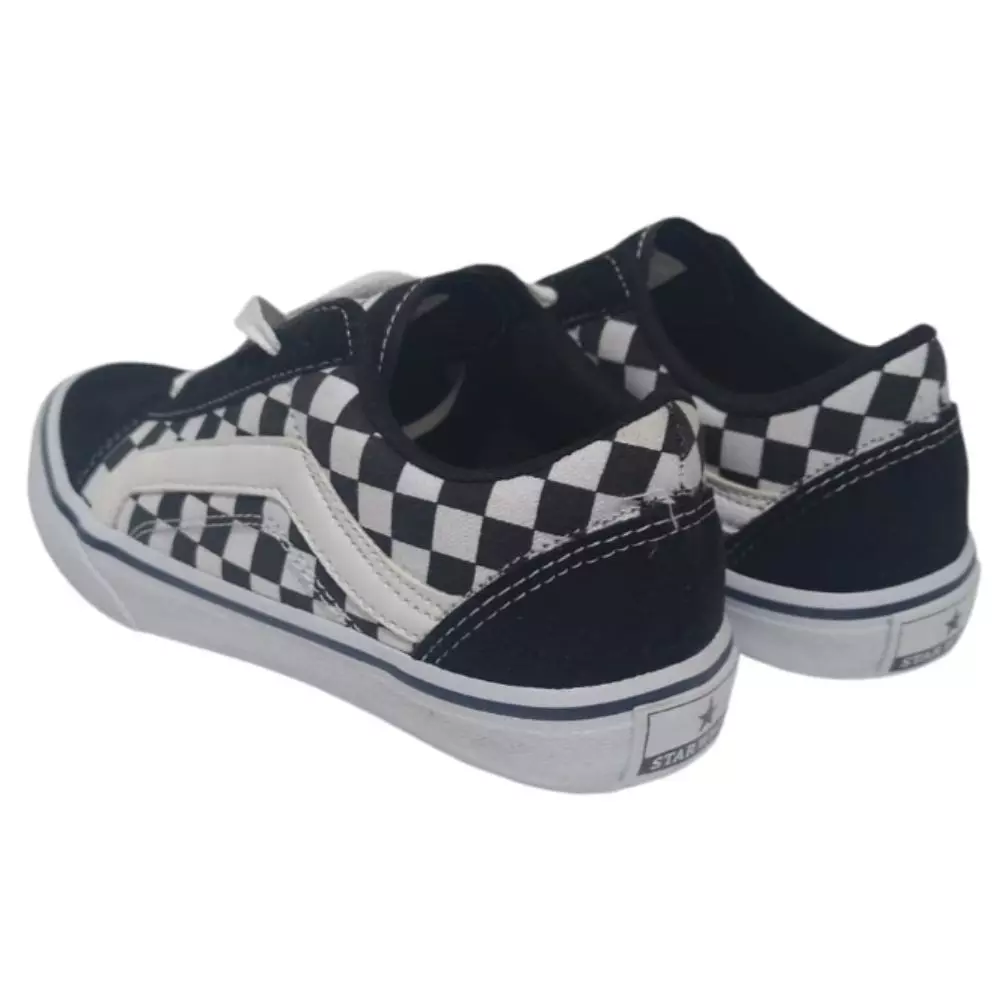 Zapatilla Star White 1574 Ajedrez