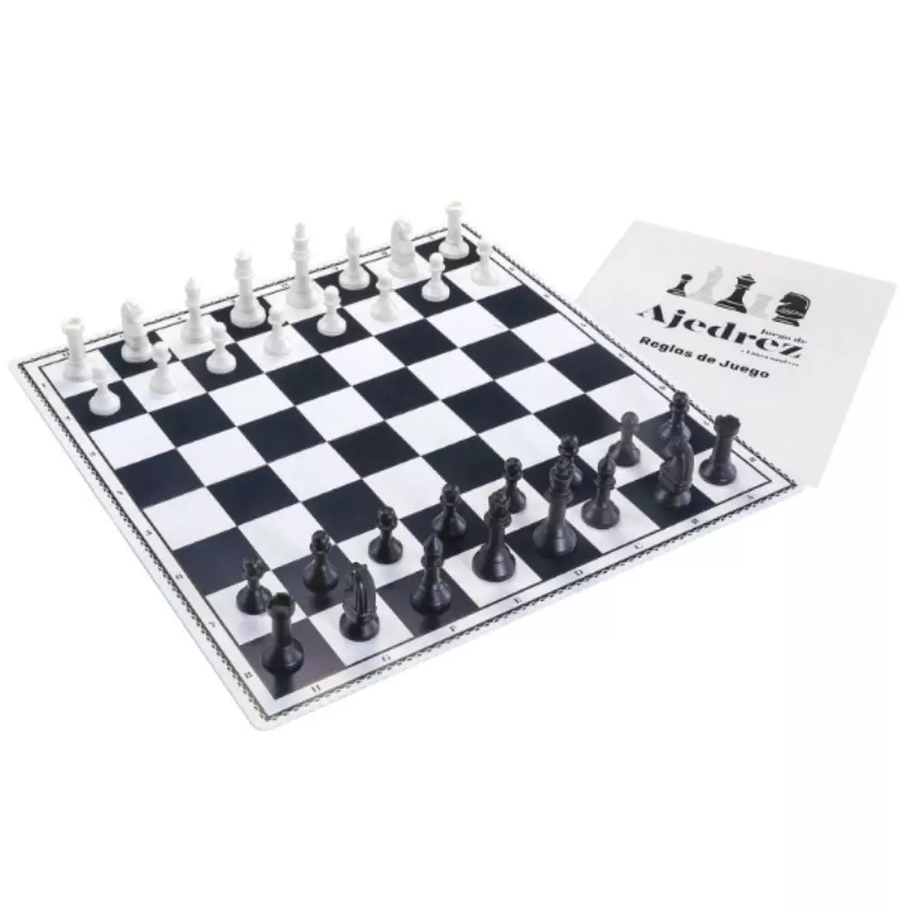 Juego de Ajedrez Linea Azul 34 Piezas 0116119
