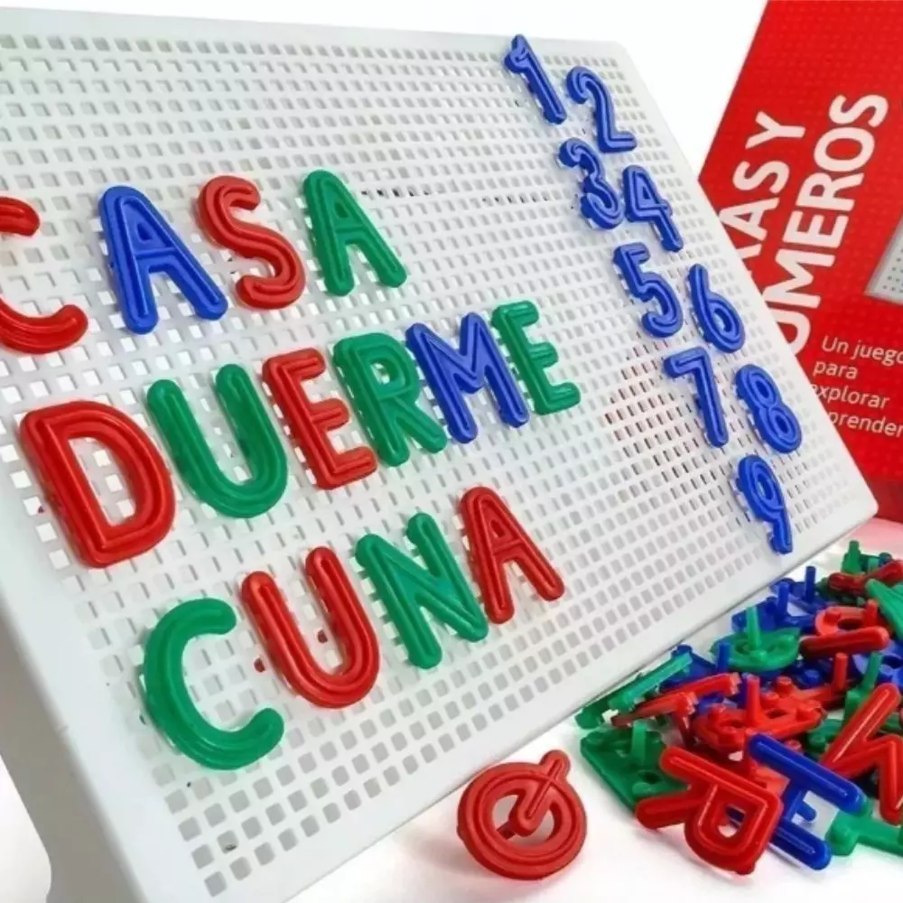 Juego de Letras Y Numeros 73 Piezas 01011735