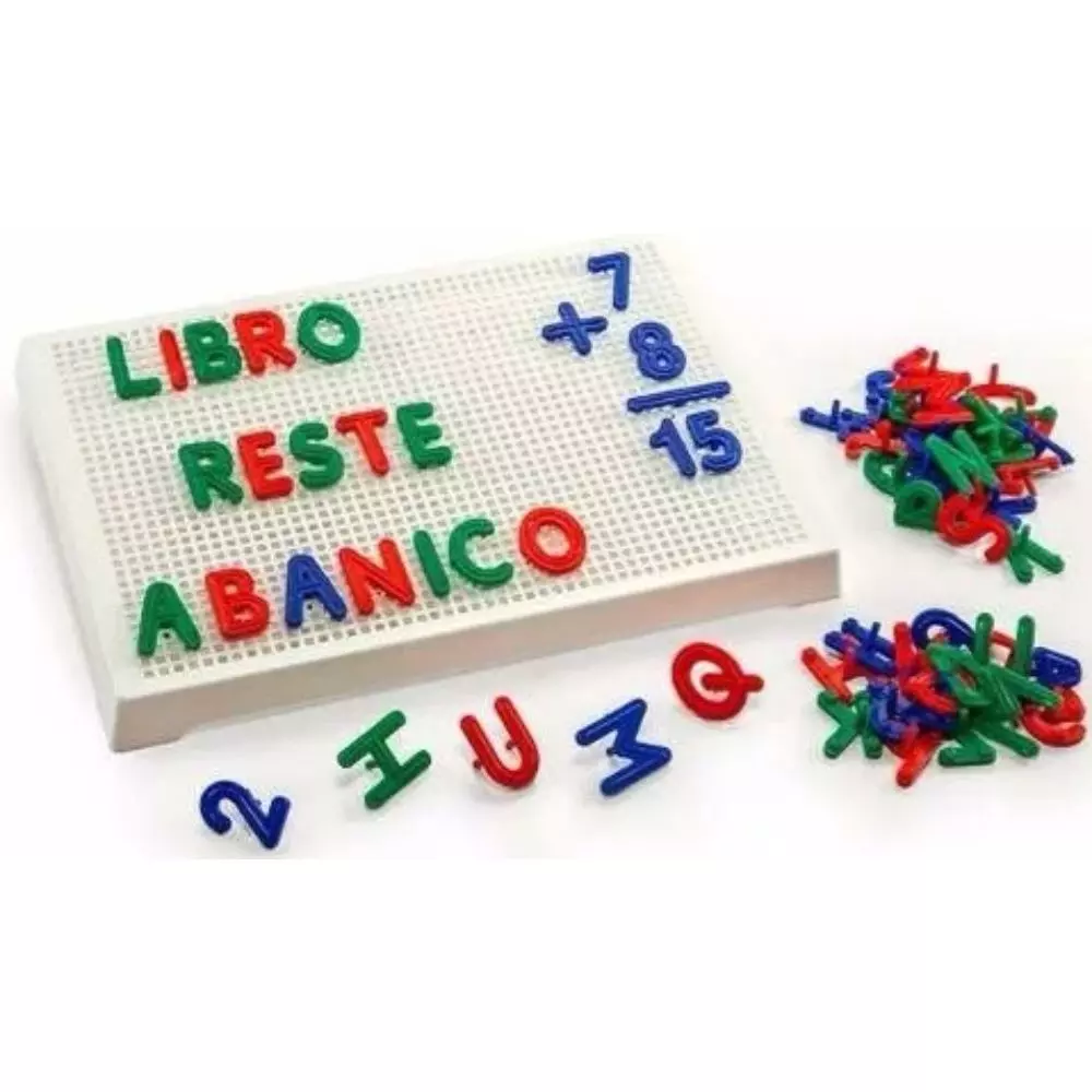 Juego de Letras Y Numeros 73 Piezas 01011735