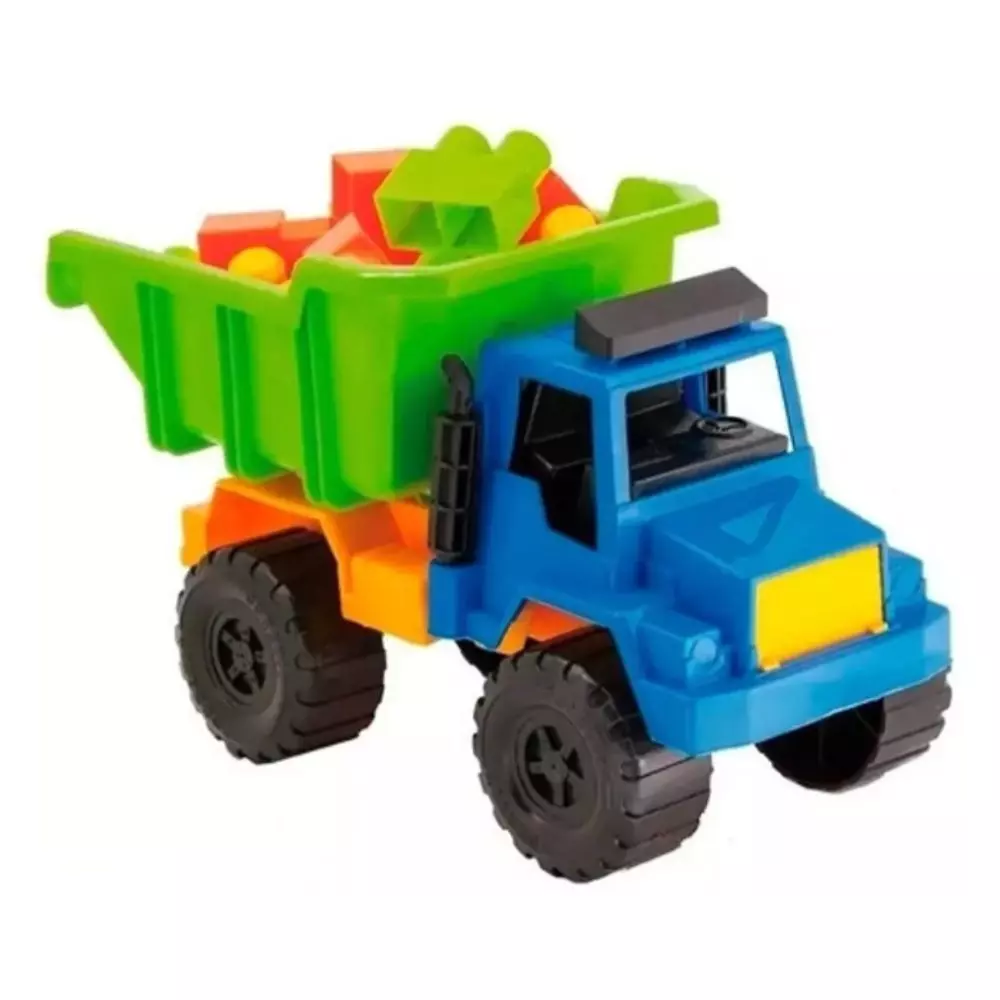 Camion Duravit Mediano Con Bloques Bolso 225