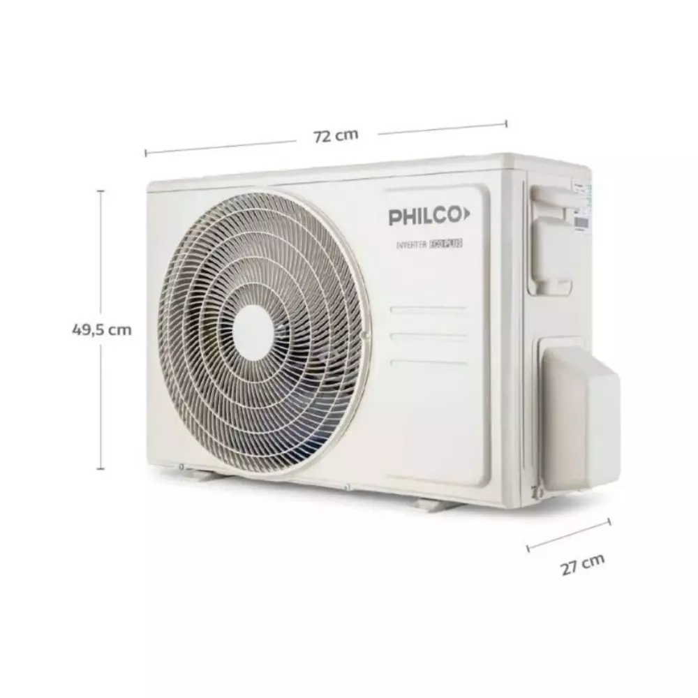 Aire Acondicionado Philco 3550 W Inverter 3050 Frigoria Split Frio/Calor