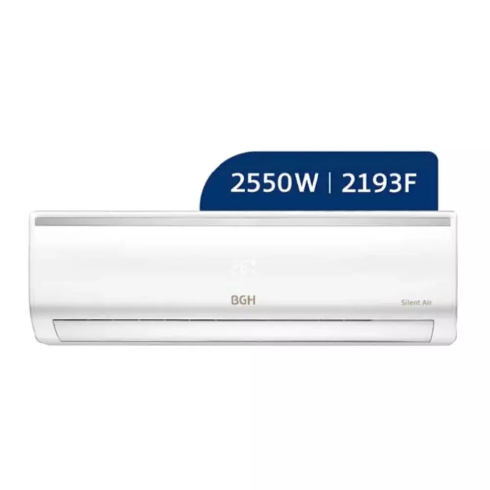 Aire Acondicionado BGH 2550 W 2300 Frigorias Split Frio/Calor