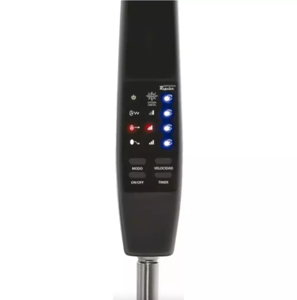 Vent. Liliana de Pie 18" Parrilla Cromo Remoto/ 5ASP- VPD18R