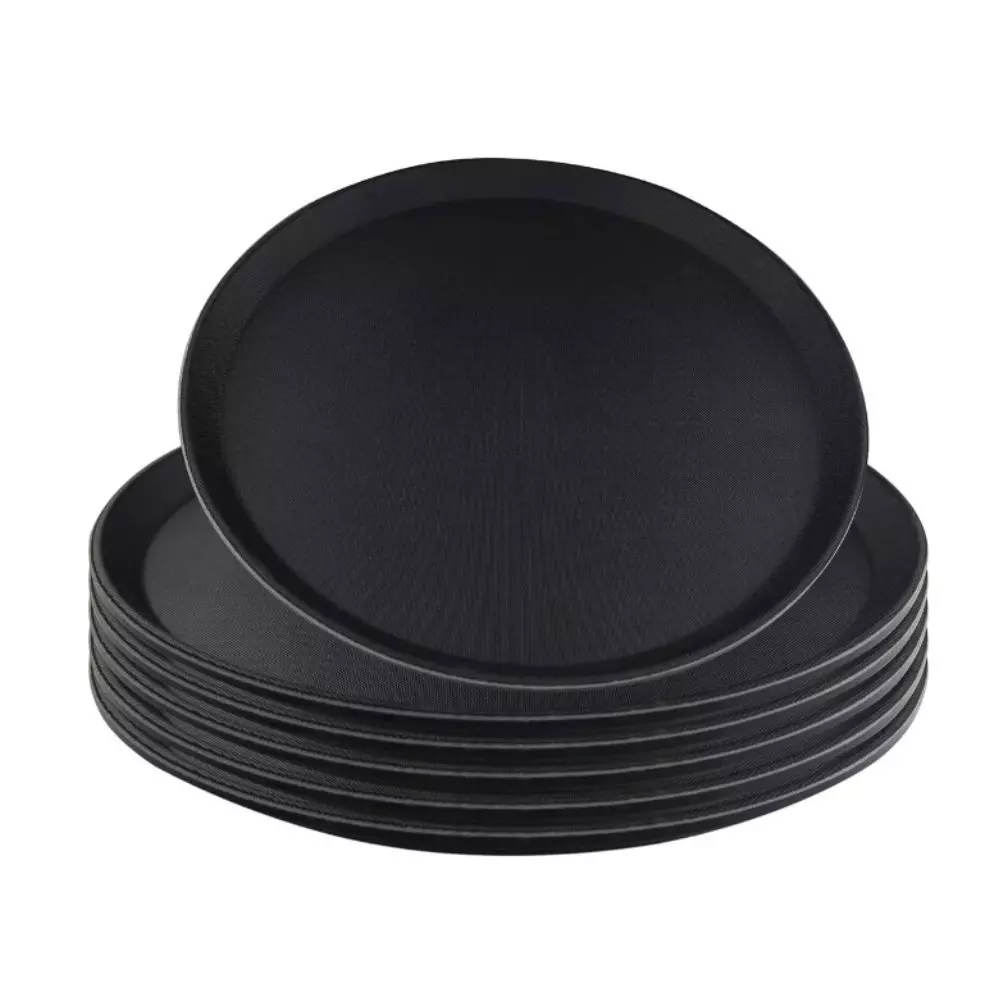 Bandeja Carol Mozo Antideslizante Negro 46 CM 29605