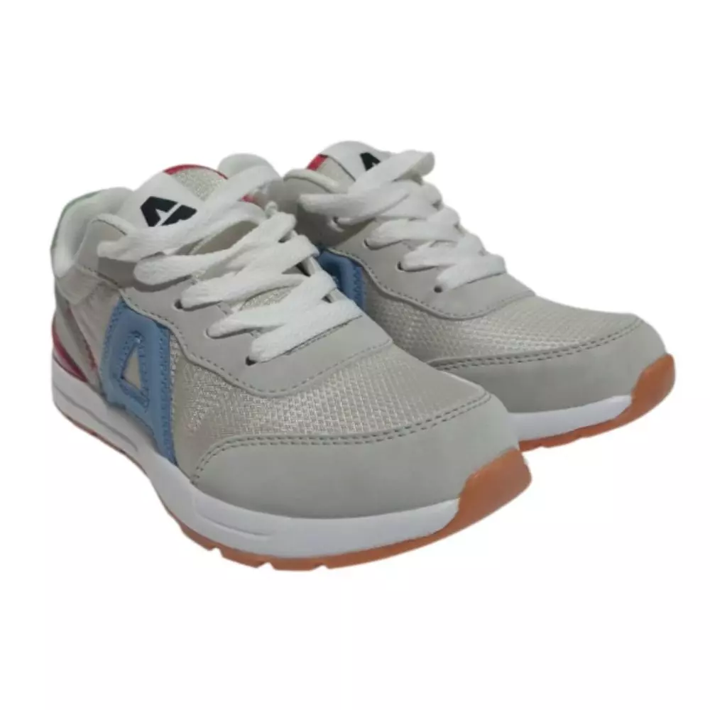 Zapatilla Addnice Los Angeles Gris/Azul/Rojo