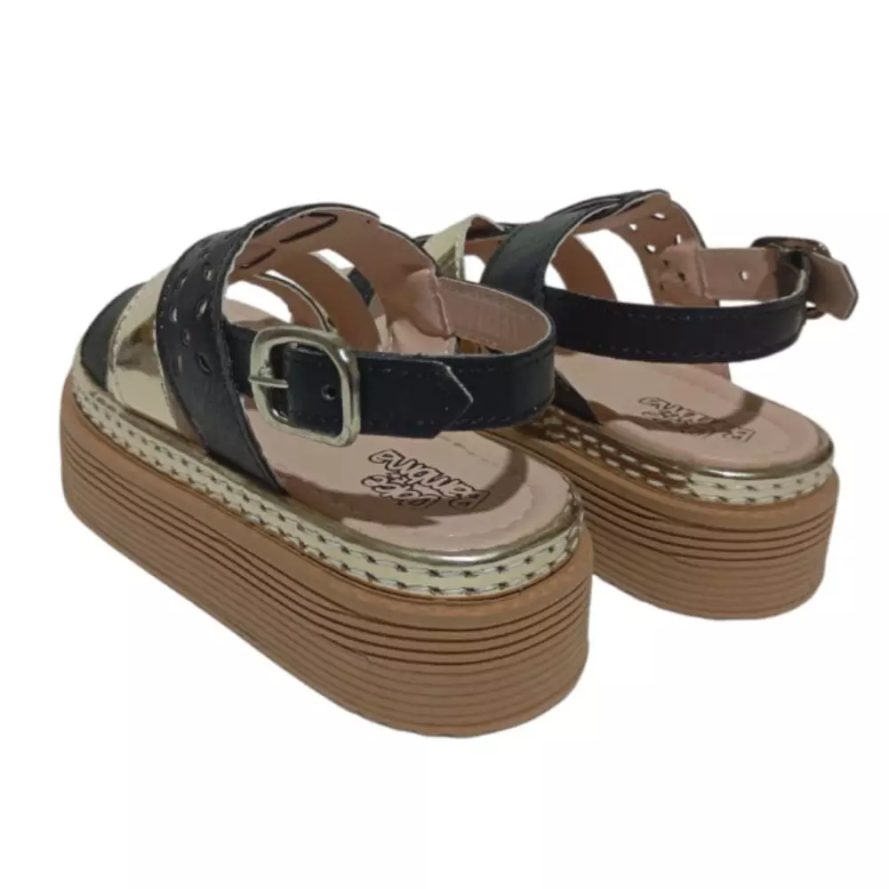 Sandalia Dolce bambina 6500 Negro