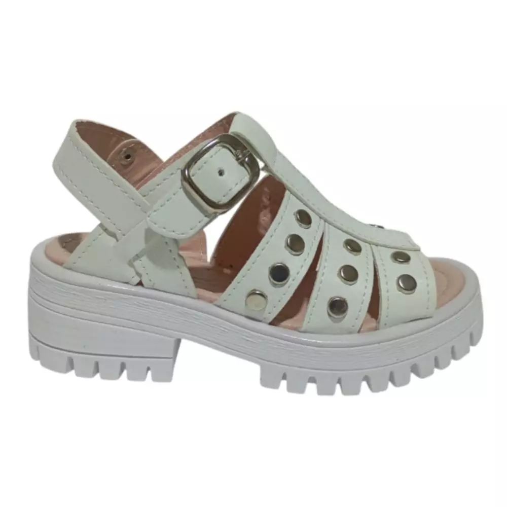 Sandalia Dolce bambina 8030 Blanco
