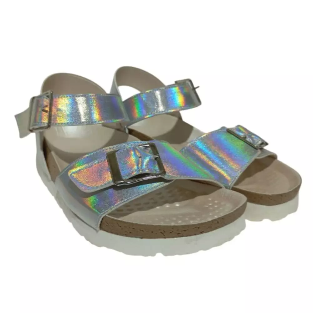 Sandalia Gurises 320 Plata