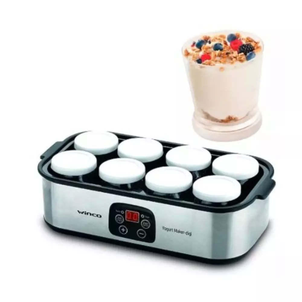 Yogurtera Winco W632 Electrico 8 Vasos 30 W