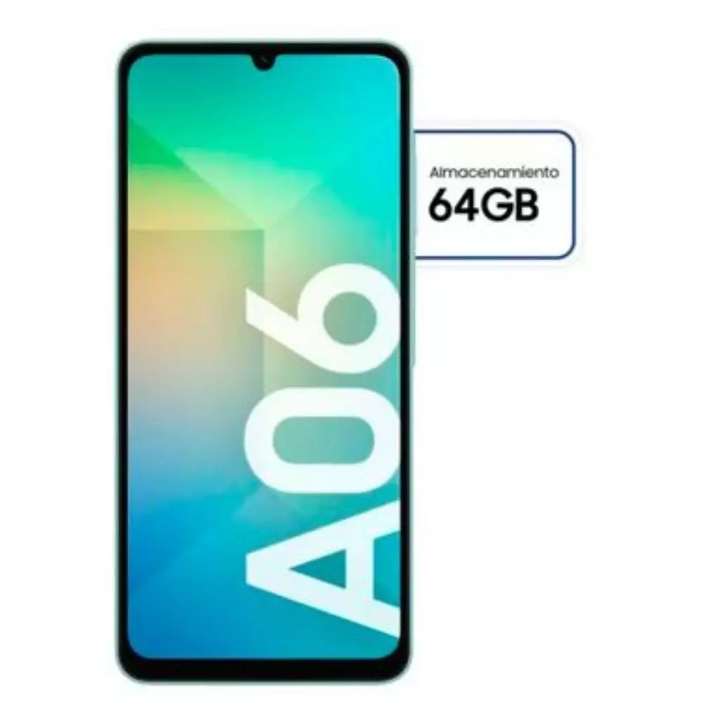 Celular Samsung Galaxy A06 4GB ROM/64GB RAM Light Green A065M