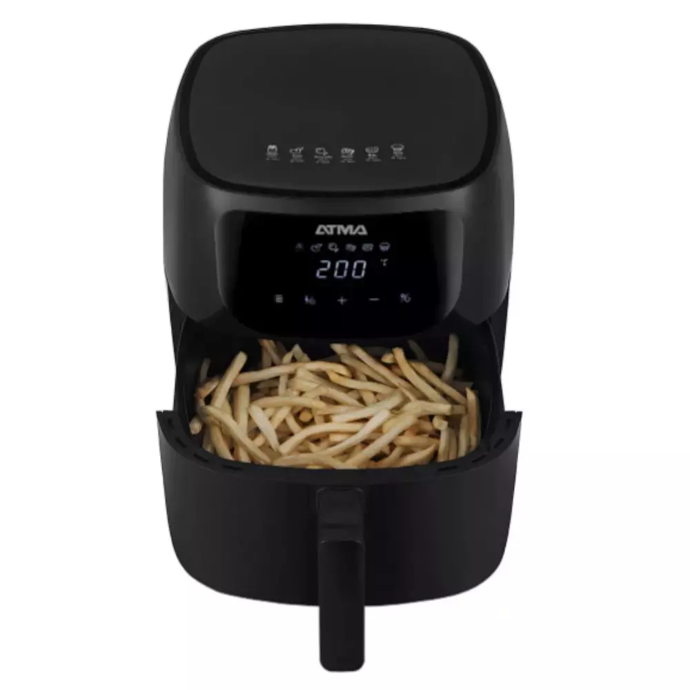 Freidora de Aire Atma FR60ARBP Digital 6.5 Lts. 1300W Negra