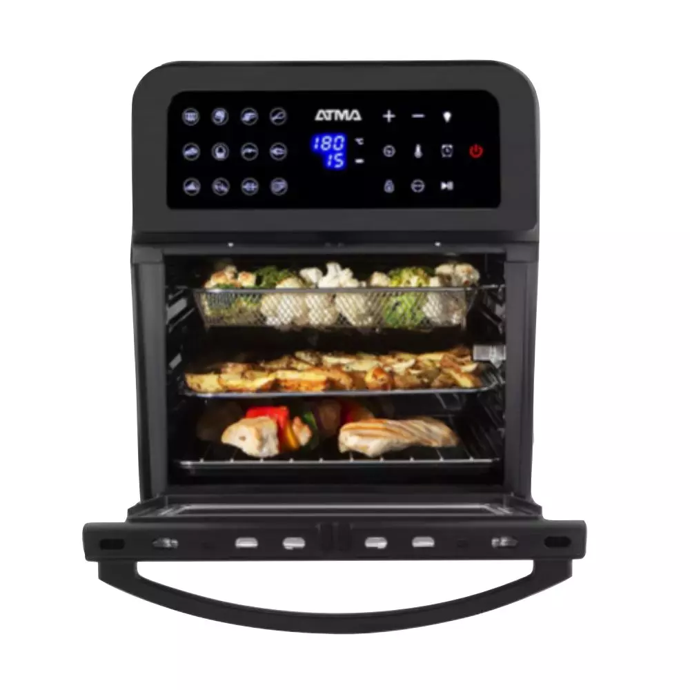 Freidora DE Aire Atma HFR582DP Con Horno 11,6 Lts.1800 W