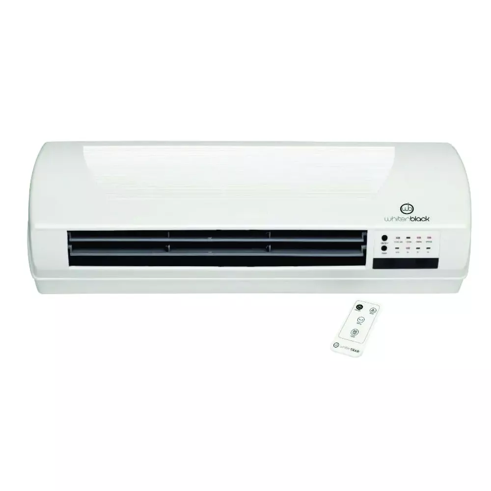 Caloventor Whitenblack CPWB01 Tipo Split 1000/2000W C-Control
