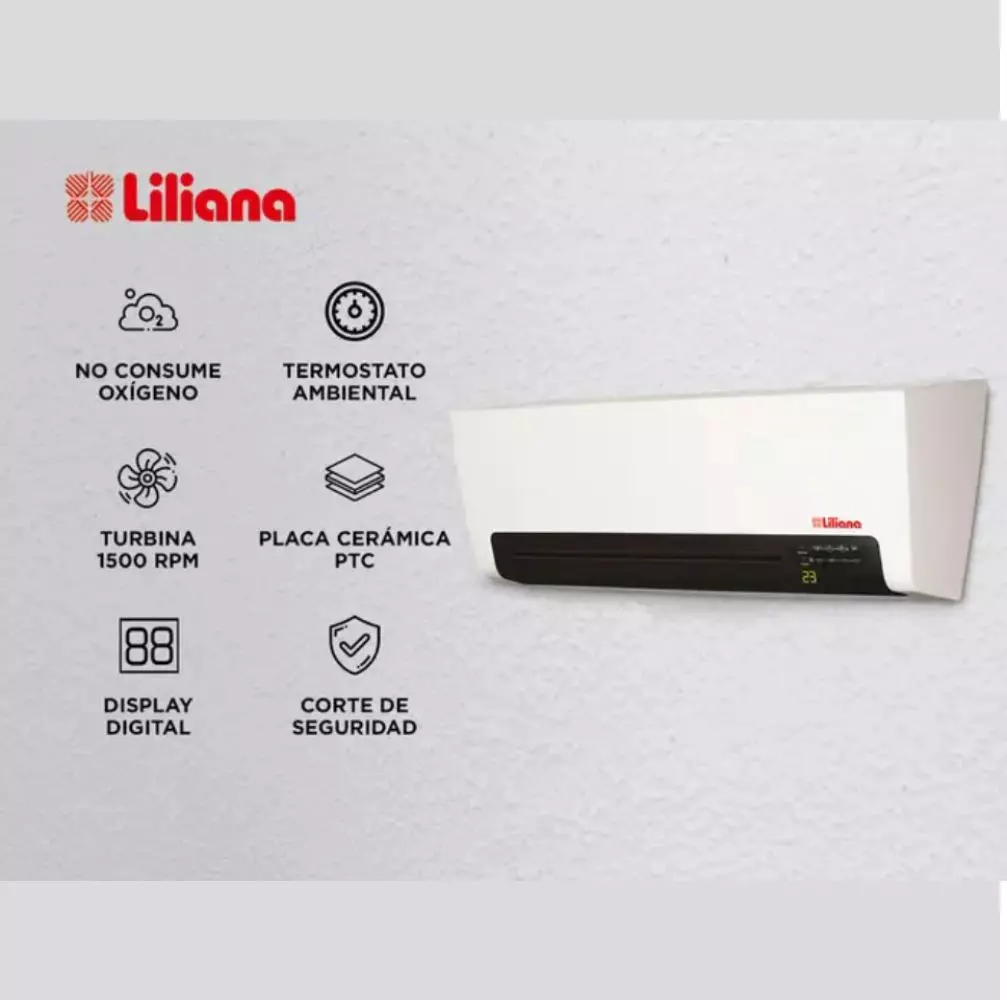 Caloventor Liliana CWD900 Confortempo Split 1000/2000W