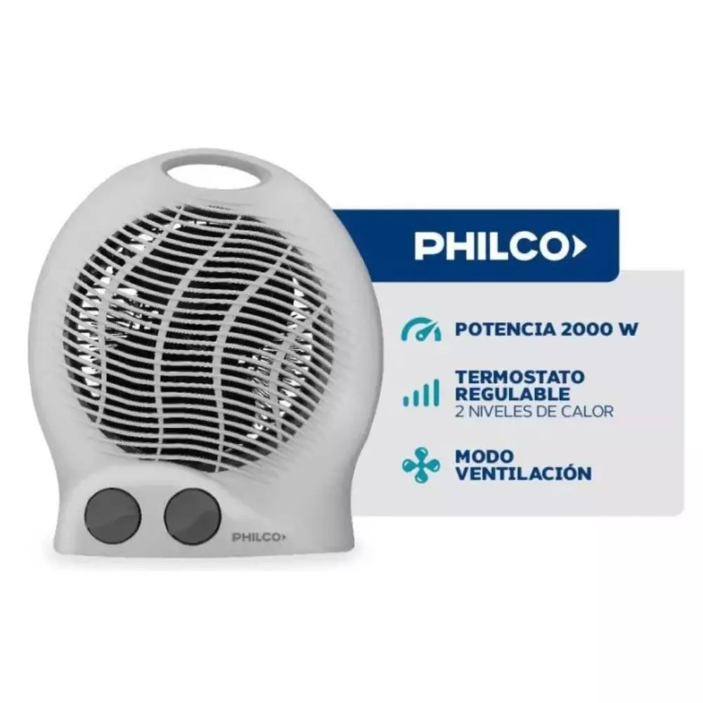 Caloventor Philco PHCF2023P 2000W 2 Niveles