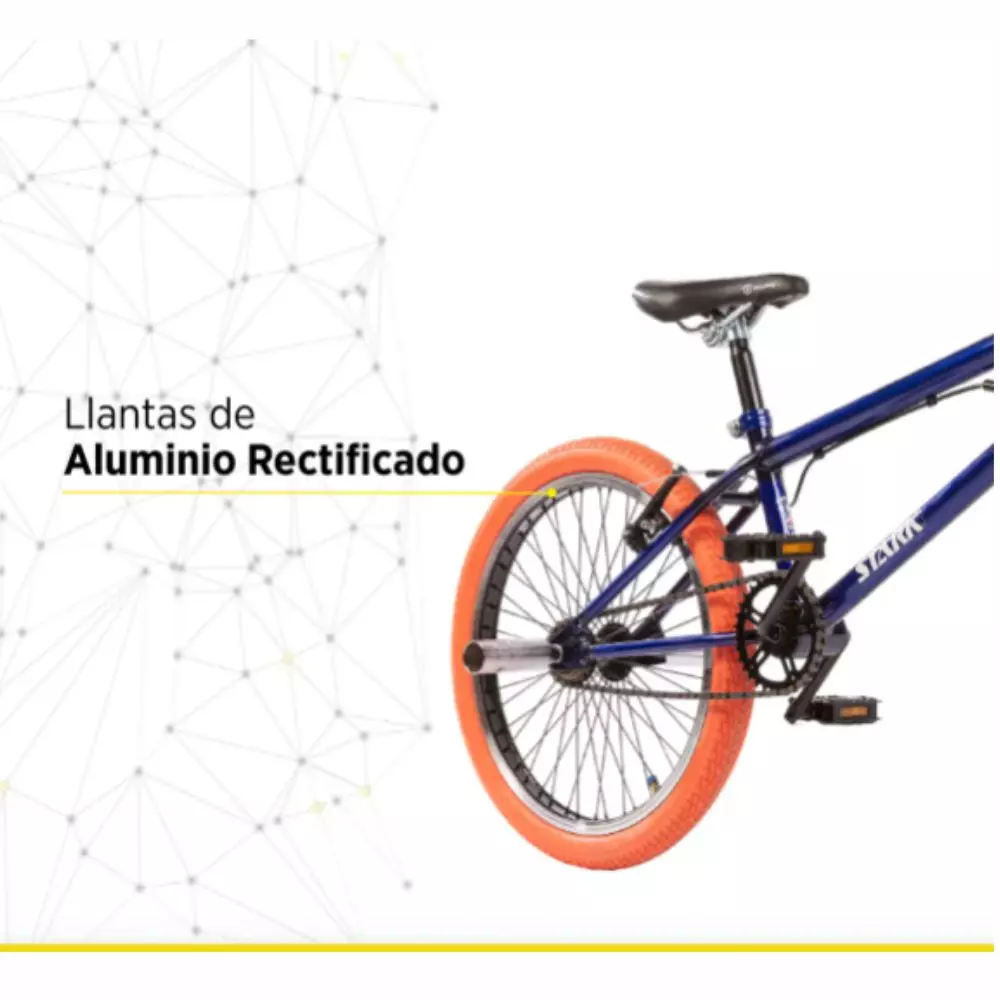 Bicicleta Stark R20 Freestyle Black Con Rotor-006078