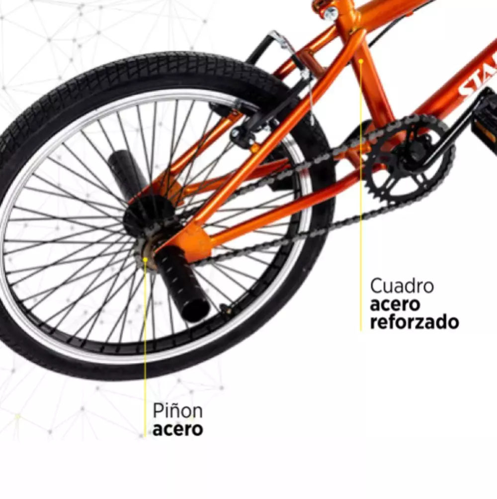 Bicicleta Stark R20 Freestyle Black Con Rotor-006078