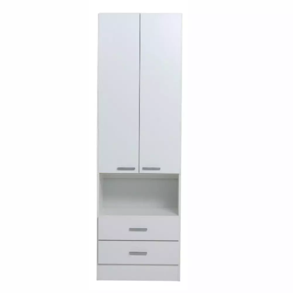 Placar Ricchezze Bianca 2 Midulos 2 Puertas / 2 Cajones Blanco