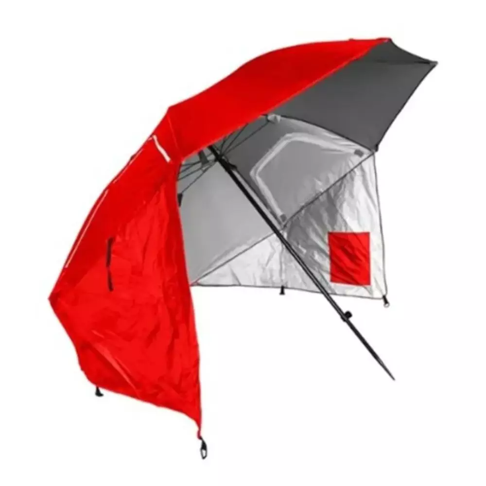 Sombrilla Waggs 165 CM UV+50 Multifuncion SOMB02 984 Roja